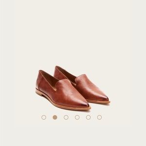 Frye leather flats
